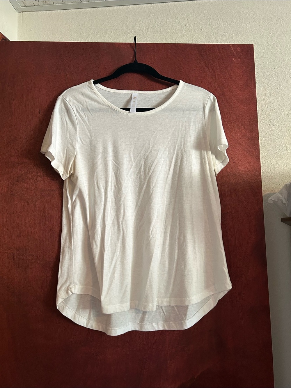 Women's Short Sleeve Crew Tee in White